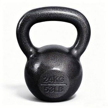 Bodyworx 7K266124 Solid Cast Iron Kettlebells (24KG)